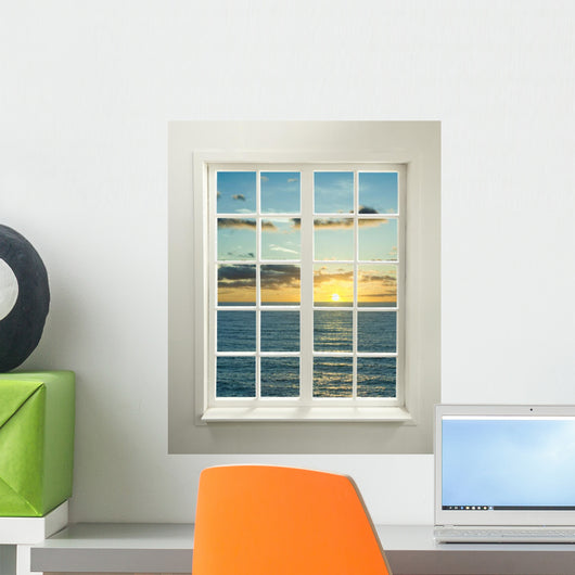 Modern Residential Window Wall Decal