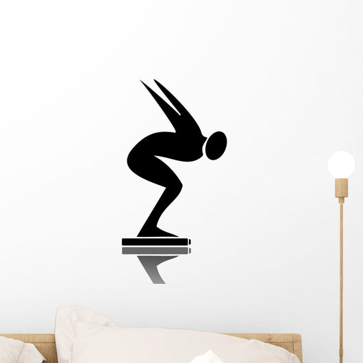 Diver Wall Decal