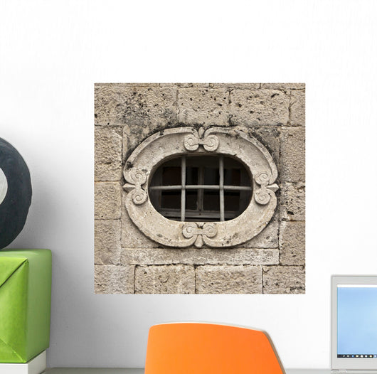 Old Town Window Wall Decal