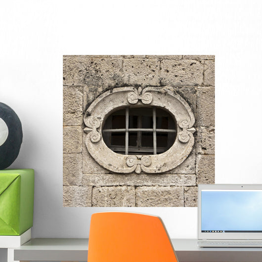 Old Town Window Wall Decal