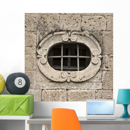 Old Town Window Wall Decal