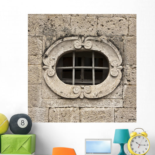 Old Town Window Wall Decal