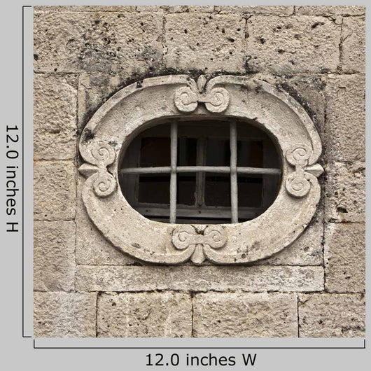 Old Town Window Wall Decal