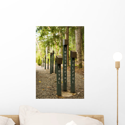 Loyal Trustworthy And Helpful Wall Decal