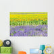 Lavender And Sunflower Fields Wall Decal