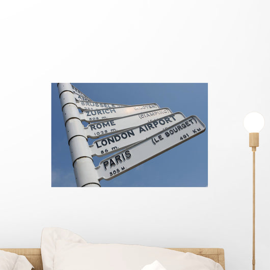 International Travel Wall Decal