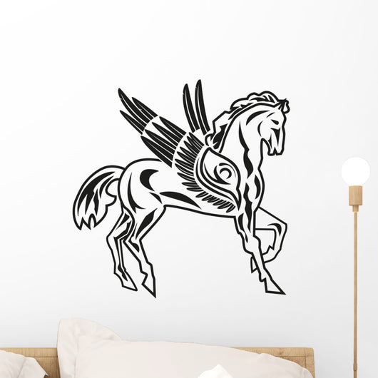 Tribal Pegasus Design Wall Decal