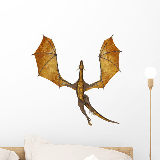 Dragon Flying Above Ceiling Wall Decal