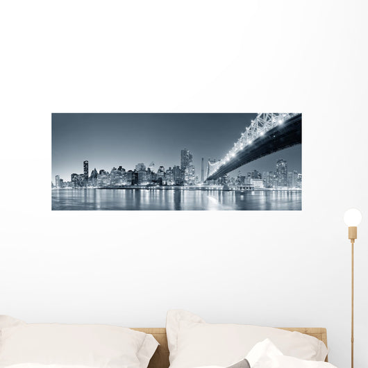 New York City Wall Decal Panoramic Wall Decal