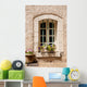 Stone French Window Wall Decal
