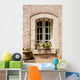 Stone French Window Wall Decal