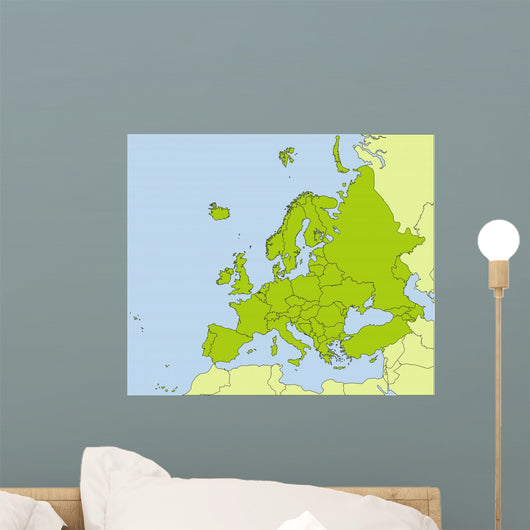European Countries Wall Decal