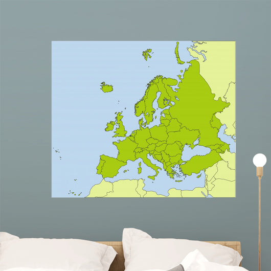 European Countries Wall Decal