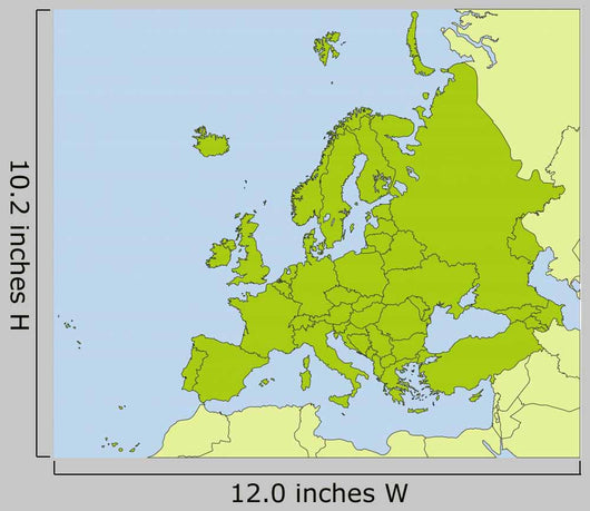 European Countries Wall Decal