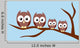 Owl Family Sitting Tree Wall Decal