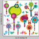 Whimsy Flowers