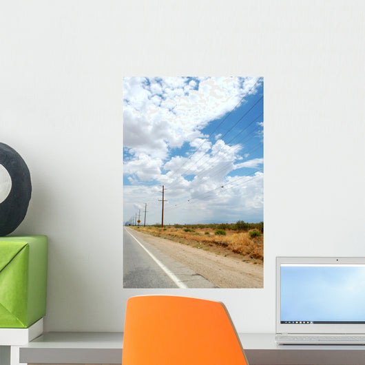 Route 66 Road Wall Mural