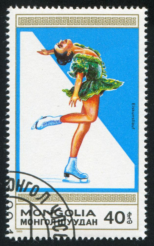 figure skate Wall Mural