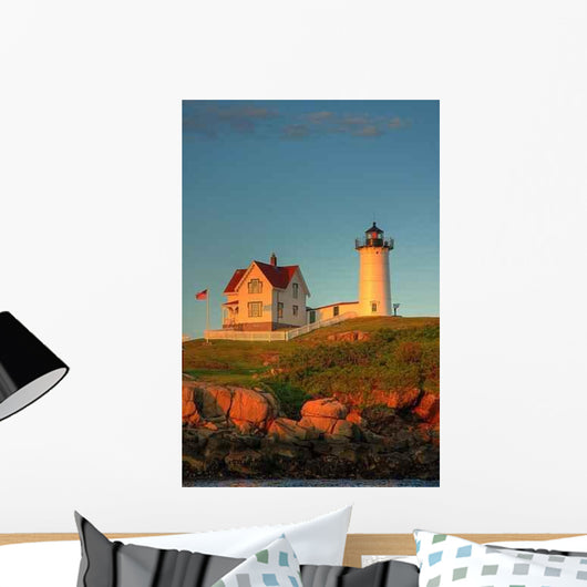 Nubble Lighthouse Wall Decal