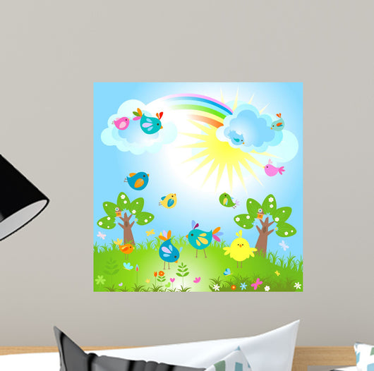 spring Wall Mural
