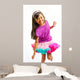 Ethnic Little Girl Dancing