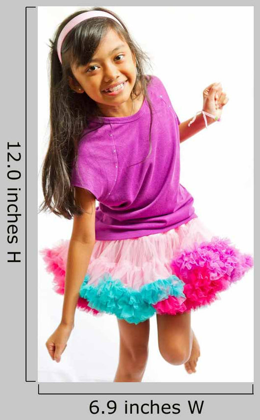 Ethnic Little Girl Dancing