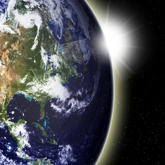 Earth view as seen from outer space Wall Mural