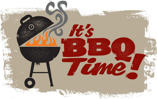 It'S Bbq Grilling Time Wall Decal