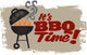 It'S Bbq Grilling Time Wall Decal