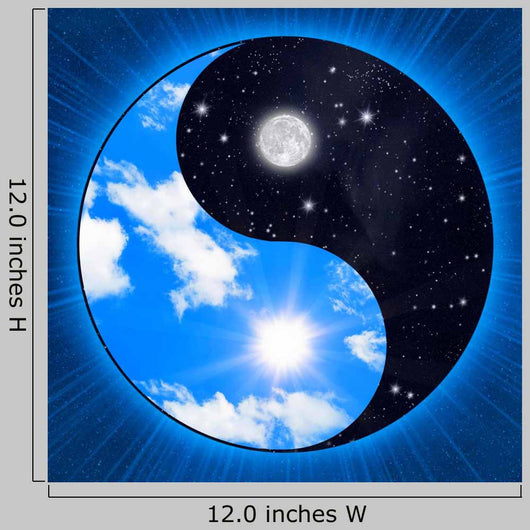 Yin Yang Symbol Wigh