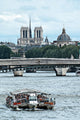 View of the Seine in Paris Wall Mural