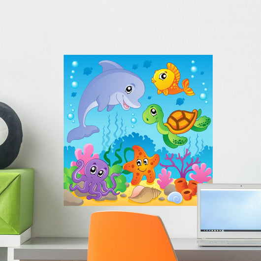 Image with Undersea Theme
