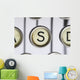 Letter S Wall Mural