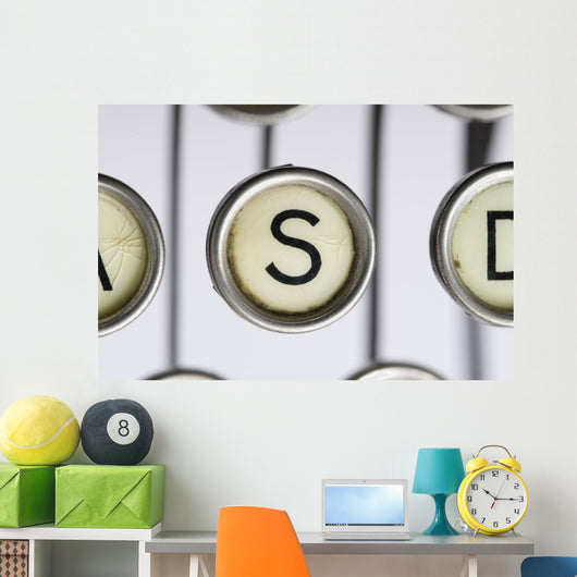 Letter S Wall Mural