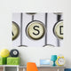 Letter S Wall Mural