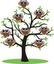 Owls Wall Mural