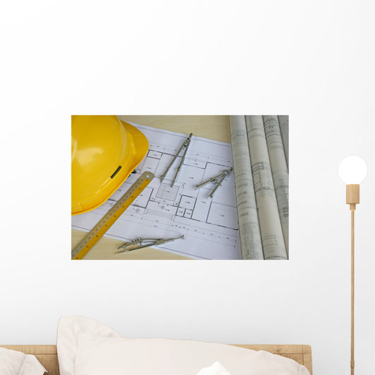 Engineering Design and Drawing Wall Mural