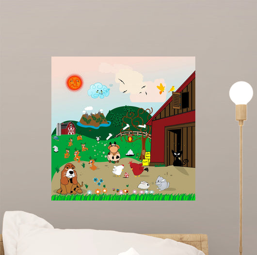 Farm Animals Illustration