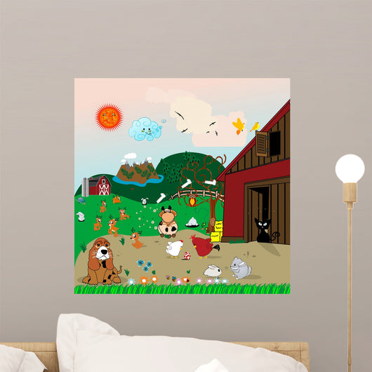 Farm Animals Illustration