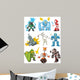 cartoon robots Wall Decal