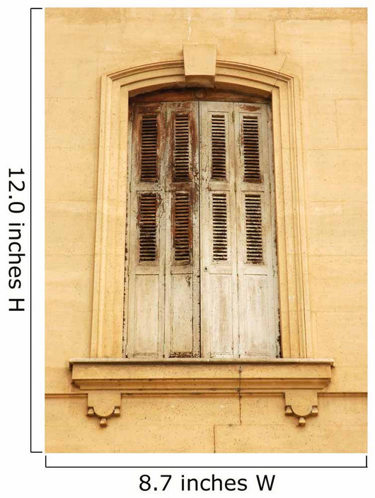 Ancient Window Chateau France