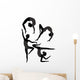 Gymnasts Wall Mural
