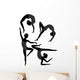 Gymnasts Wall Mural