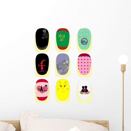 Nails Wall Mural
