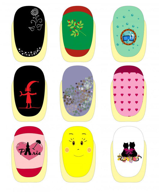Nails Wall Mural