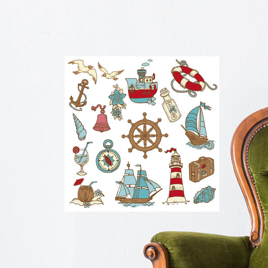 Doodle Sea Elements for