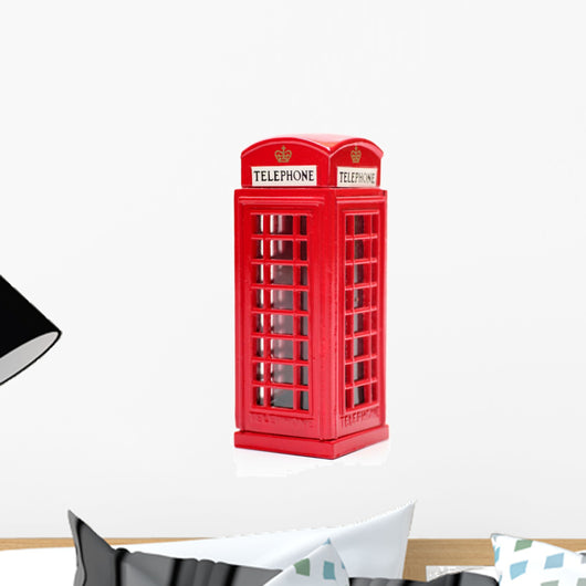 Toy English Phone Booth Wall Mural