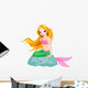 Beautiful Mermaid Wall Decal