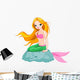 Beautiful Mermaid Wall Decal