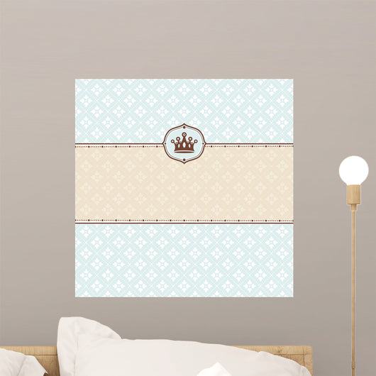 Cute Retro Frame Wall Mural